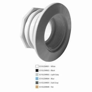 2"S INSIDER LARGE WALL FITTING - LIGHT GRAY  (AQUASTAR - ES1022SI2003)