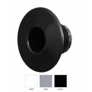 OZONE WALL FITTING 1" DIAMETER THREADED - BLACK (WATERWAY - 215-9861)