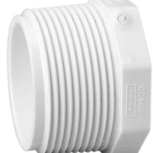 1.5" Sch 40 PVC Threaded Plug **HUGE BULK DISCOUNTS** (Spears - 450-015)