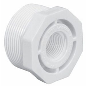 1.5"MPTx1"FPT SCH40 PVC REDUCER BUSHING {439-211} (WESTLAKE - 439211)