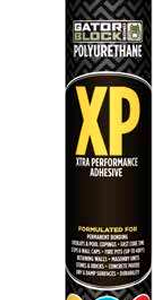 GATOR BLOCK BOND XP, LOW VOC BLACK - 28OZ  (ALLIANCE DESIGNER - GBBXP28)
