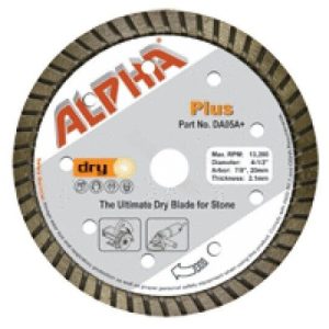 4.5" PLUS DRY DIAMOND BLADE FOR GRANITE (ALPHA PROFESSIONAL TOOLS - DA05A+)