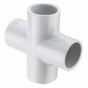 *****1.5"S SCH40 PVC CROSS (SPEARS MANUFACTURING CO - 420-015)