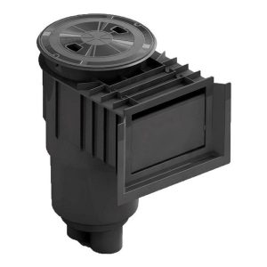 STD FLOWSTAR SKIMMER W/ WATERSTOP FACE - LIGHT GRAY(AQUASTAR - SKR103)