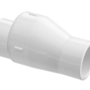 2"S SWING PVC CHECK VALVE W/ .5# SPRING (SUPER-PRO - SP0821-20)