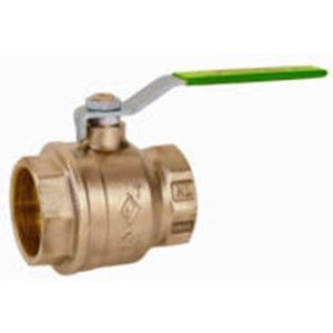 LEAD FREE .75" BRASS BALL VALVE (MATCO NORCA INC - 757T04LF)