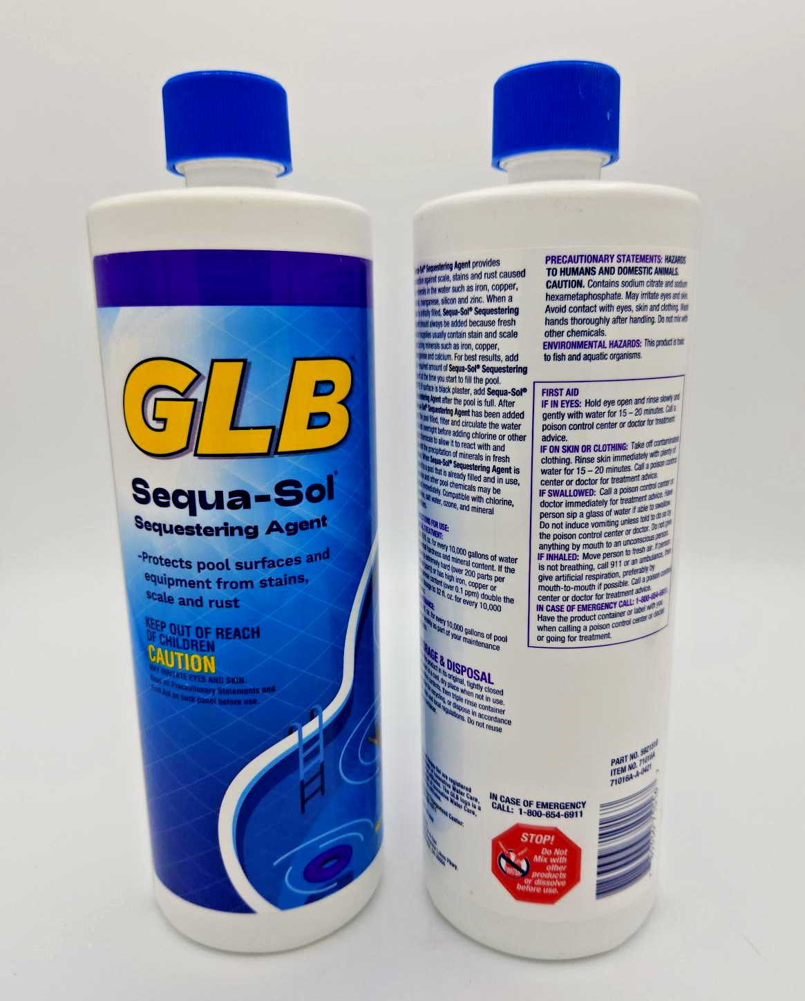 SEQUA-SOL ; Sequestering Agent, 32 OZ 2-Pack (GLB - 71016A) - Image 2