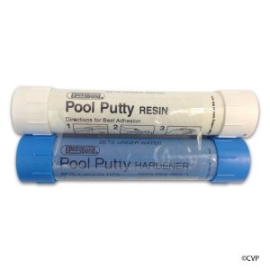 2-PART WHITE POOL EPOXY PUTTY - 14 OZ (ATLAS MINERALS & CHEMICALS - 30318)