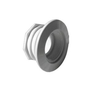 1.5"FPT DARK GRAY LARGE WALL FTG W/ WATER STOP (AQUASTAR - ES1022WB05)
