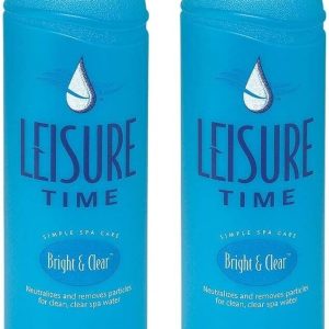 Bright & Clear Hot Tub Clarifier, 32OZ **2-Pack (Leisure Time - A)