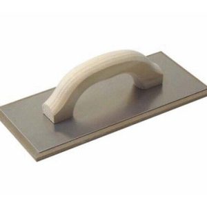 9" X 4" TILE GROUTER FLOAT WOOD HANDLE (KRAFT TOOL COMPANY - ST126)