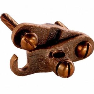 DIRECT BURIAL 3/8"- 1" BONDING CLAMP FOR REBAR/PIPE (CONSOLIDATED - JRD)