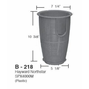 NORTHSTAR STRAINER BASKET (SUPER-PRO - B-218)