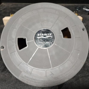 Skimmer Lid - 9.9"/9-7/8" - U-3, Fits Most, Light Gray (Sta-Rite - 08650-0058C)