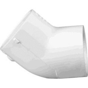 1"S SCH40 PVC 45^ ELL (LASCO FITTINGS INC - 417-010BC)