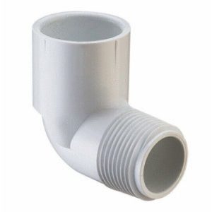 1.5"MPT X 1.5"S SCH40 PVC STREET 90^ ELL (SPEARS MANUFACTURING CO - 410-015)