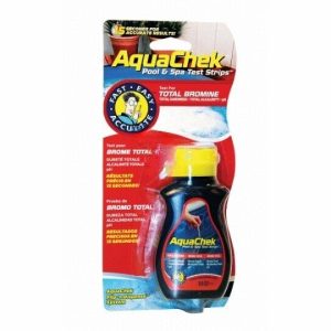 RED 4-WAY BROMINE TEST STRIP **50 PACK!!(AQUACHEK - 521253A)