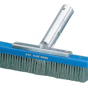 9" STAINLESS STEEL BRISTLE STRAIGHT ALGAE BRUSH (A&B - 5010)