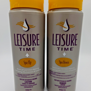 SPA UP & SPA DOWN ; pH/Alkalinity balancer Combo Pack (Leisure Time)