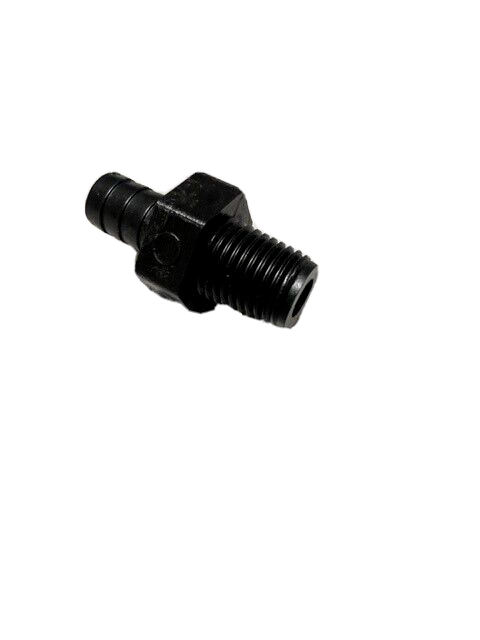 3/8" BARB X 0.25" MPT BARB ADAPTER - BLACK (WATERWAY - 672-4350) - Image 3