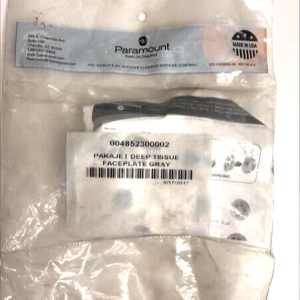 PARAJET DEEP TISSUE FACEPLATE - LIGHT GRAY (PARAMOUNT - 004-852-3000-82)