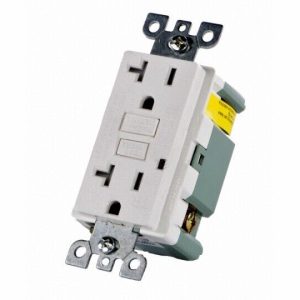 20A WHITE TAMPER RESISTANT GFCI RECEPTACLE (CONSOLIDATED MFG - GF20AWR)