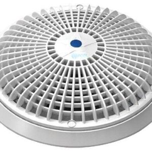 10" STAR SUCTION COVER W/ UNIV ADAPTER - DARK GRAY (AQUASTAR - A10RCFR105)