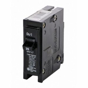 CUTLER HAMMER 1 POLE CIRCUIT BREAKER 20 AMP (EATON CORPORATION - BR120)