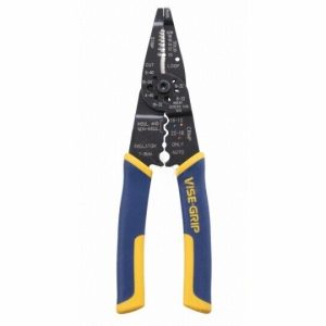 IRWIN 8" WIRE STRIPPER/CUTTER/CRIMPER (BLACK & DECKER - 2078309)