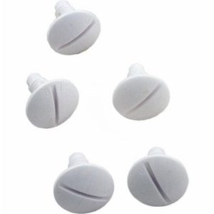 LEGEND POOL SWEEP WHEEL SCREW - GRAY **5 PACK (PENTAIR - LLC55PM)