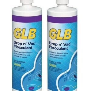 DROP N' VAC ; Flocculant - Debris Settling/Clearing, 32oz 2-Pack (GLB - 71408A)
