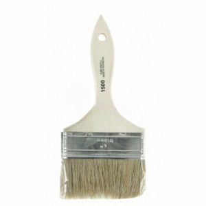 DOUBLE THICK 4" WHITE CHINESE WOOD HANDLE (LINZER PRODUCTS - 1500-4)