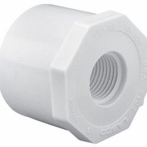 .75"SPG x .5"FPT SCH40 PVC REDUCER BUSHING (LASCO - 438-101BC)