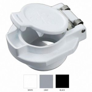 1.5"MPT VAC LOCK SAFETY FITTING - GRAY (SUPER-PRO - 25505-001-000)