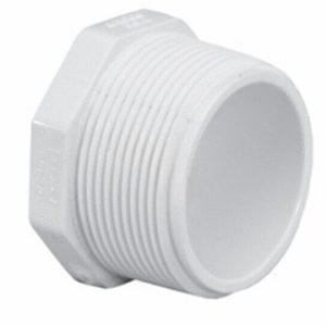 .75"MPT SCH40 PVC PLUG (LASCO FITTINGS INC - 450-007)