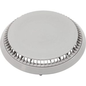 10" SUCTION COVER W/ FRAME & RISER - LIGHT GRAY (AQUASTAR - 10AVR103)