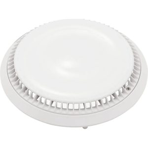 10" WHITE SUCTION COVER W/ FRAME & RISER (AQUASTAR - 10AVR101)