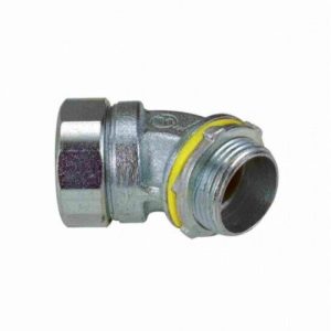 .5" 45^ METALLIC LIQUID TITE CONNECTOR (ORBIT INDUSTRIES INC - MLT45-50)