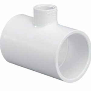 2"S x 2"S x 1"S SCH40 PVC REDUCING TEE (LASCO FITTINGS INC - 401-249)