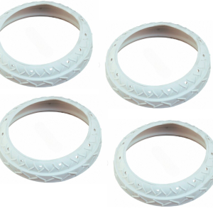 PLATINUM LEGEND POOL SWEEP WHITE TIRE **4 PACK (PENTAIR - LLC1PM)