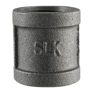 .75" BLACK MALL COUPLING (MATCO NORCA INC - ZMBCP04)