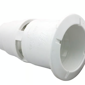 WHITE POLY GUNITE JET WALL FITTING (WATERWAY PLASTICS - 215-1070)
