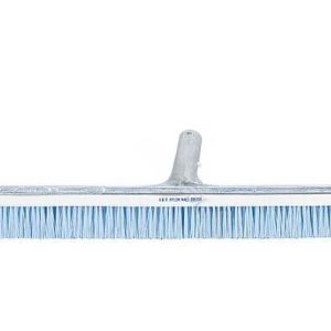 24" BLUE NYLON BRISTLE CURVED ALUM WALL BRUSH (A&B - 3020)