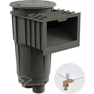 2"X2.5" SKIM MASTER SKIMMER - DARK GRAY (HAYWARD - SP1072S2DGR)