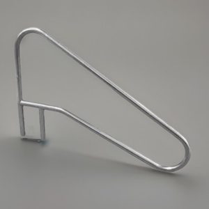 54" POLISHED CLASSIC 4-BEND HANDRAIL DECK MOUNT (SUPER-PRO - RAIL4BWB)