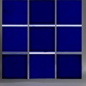 2" X 2" GLAZED TILE BLUE (NPT - HM-206)