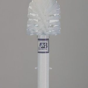 CORNER BRUSH WITH STIFF CRIP WHITE BRISTLES (A&B - 6500)