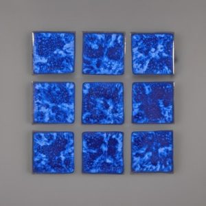 2" X 2" GLAZED TILE LAKE BLUE (NPT - BX44)