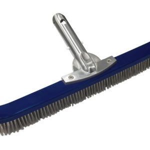 18" STAINLESS STEEL POOL BRUSH ABS BACK METAL HANDLE (POOLSTYLE - PS2049)