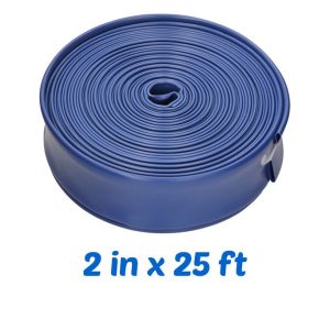 2" X 25' CONSUMER GRADE BACKWASH HOSE (SUPER-PRO - 2160WBUSS025)